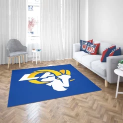 Exciting NFL Club Los Angeles Rams Rug 2