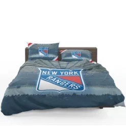 Exciting NHL Hockey Club New York Rangers Bedding Set