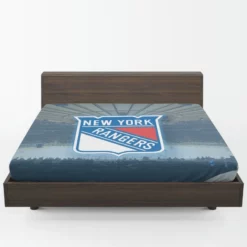 Exciting NHL Hockey Club New York Rangers Fitted Sheet 1