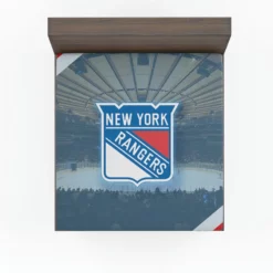 Exciting NHL Hockey Club New York Rangers Fitted Sheet