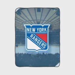 Exciting NHL Hockey Club New York Rangers Fleece Blanket 1