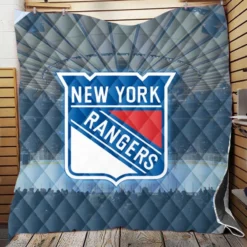 Exciting NHL Hockey Club New York Rangers Quilt Blanket