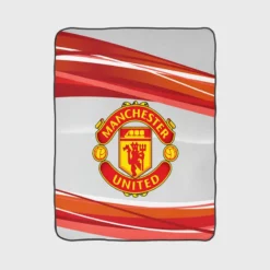 Exciting Soccer Club Manchester United FC Fleece Blanket 1