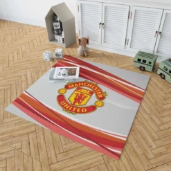 Exciting Soccer Club Manchester United FC Rug 1