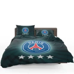 Exciting Soccer Team Paris Saint Germain FC Bedding Set