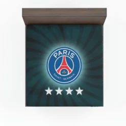 Exciting Soccer Team Paris Saint Germain FC Fitted Sheet