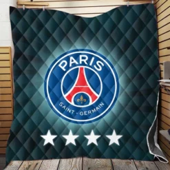 Exciting Soccer Team Paris Saint Germain FC Quilt Blanket