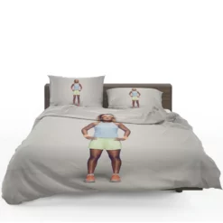 Exciting Tennis Player Naomi Osaka Bedding Set