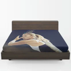 Exciting WTA Tennis Player Maria Sharapova Fitted Sheet 1