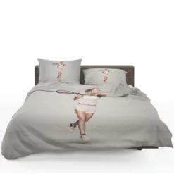 Excititng Czech Tennis Player Petra Kvitova Bedding Set