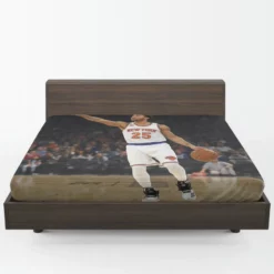 Exellelant NBA Basketball Player Derrick Rose Fitted Sheet 1