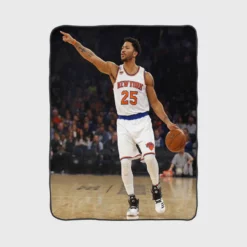 Exellelant NBA Basketball Player Derrick Rose Fleece Blanket 1