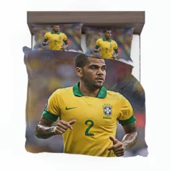 Exellent Football Player Dani Alves Bedding Set 1