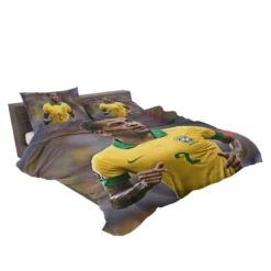 Exellent Football Player Dani Alves Bedding Set 2