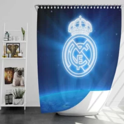 Extraordinary Football Club Real Madrid CF Shower Curtain