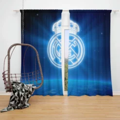 Extraordinary Football Club Real Madrid CF Window Curtain