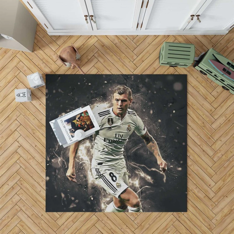 Extraordinary Football Player Toni Kroos Rug