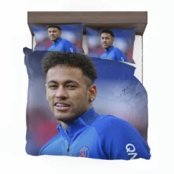 Extraordinary PSG Football Player Neymar Bedding Set 1