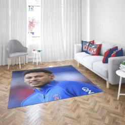 Extraordinary PSG Football Player Neymar Rug 2