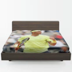Extraordinary Tennis Player Rafael Nadal Fitted Sheet 1