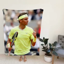 Extraordinary Tennis Player Rafael Nadal Fleece Blanket