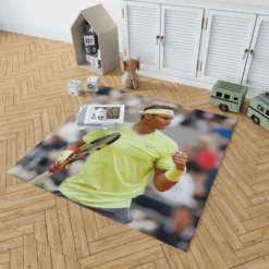 Extraordinary Tennis Player Rafael Nadal Rug 1