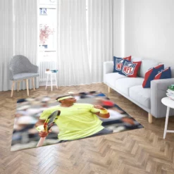 Extraordinary Tennis Player Rafael Nadal Rug 2