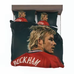 F C Cup Football Player David Beckham Bedding Set 1