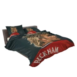 F C Cup Football Player David Beckham Bedding Set 2