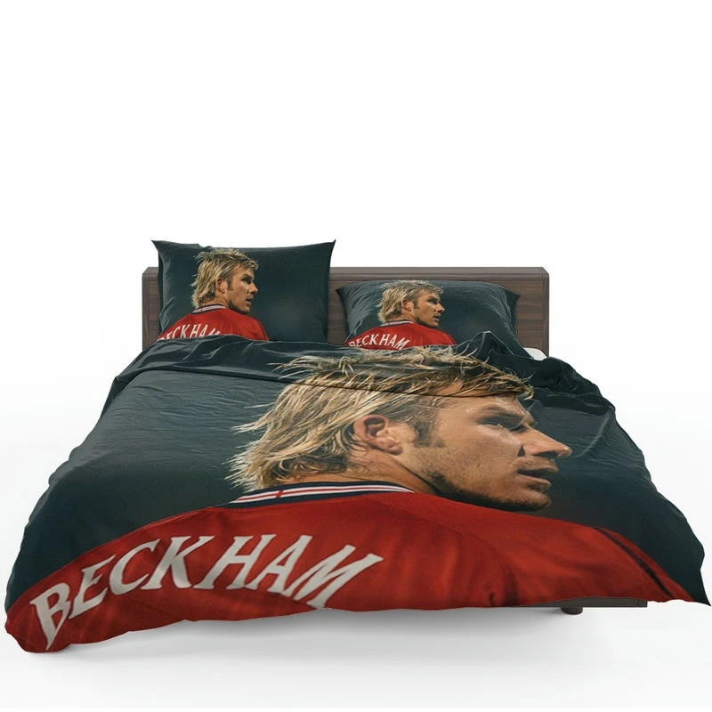 F C Cup Football Player David Beckham Bedding Set