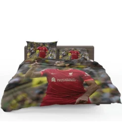 FA Cup Football Player Mohamed Salah Bedding Set