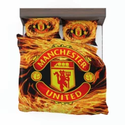 FA Cup Soccer Team Manchester United FC Bedding Set 1