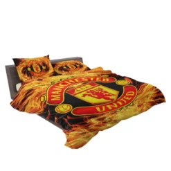 FA Cup Soccer Team Manchester United FC Bedding Set 2