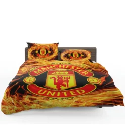 FA Cup Soccer Team Manchester United FC Bedding Set