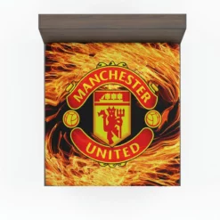 FA Cup Soccer Team Manchester United FC Fitted Sheet