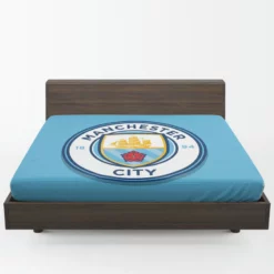 FA Cup Winning Club Manchester City FC Fitted Sheet 1