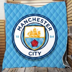 FA Cup Winning Club Manchester City FC Quilt Blanket