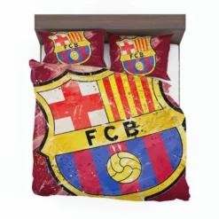 FC Barcelona Champions League Football Club Bedding Set 1