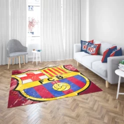 FC Barcelona Champions League Football Club Rug 2