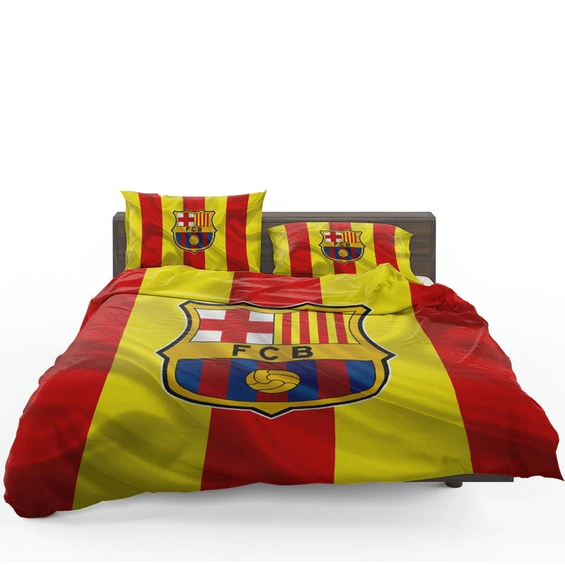 FC Barcelona Classic Football Club Bedding Set