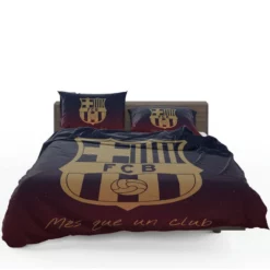 FC Barcelona Competitive Soccer Team Bedding Set