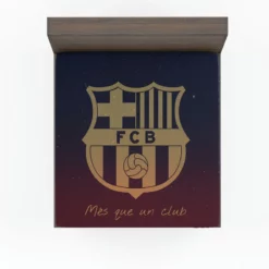 FC Barcelona Competitive Soccer Team Fitted Sheet