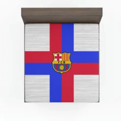 FC Barcelona Confident Spanish Football Club Fitted Sheet