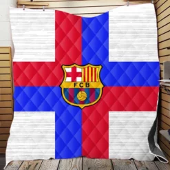 FC Barcelona Confident Spanish Football Club Quilt Blanket
