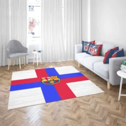 FC Barcelona Confident Spanish Football Club Rug 2