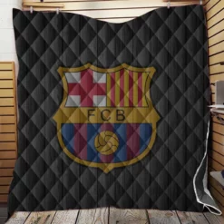 FC Barcelona Copa de la Liga Club Quilt Blanket