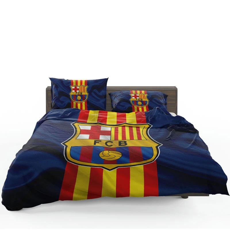 FC Barcelona Copa del Rey League Football Club Bedding Set