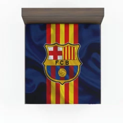 FC Barcelona Copa del Rey League Football Club Fitted Sheet