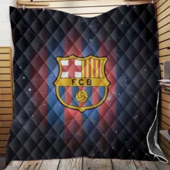 FC Barcelona Energetic Football Club Quilt Blanket