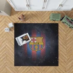 FC Barcelona Energetic Football Club Rug